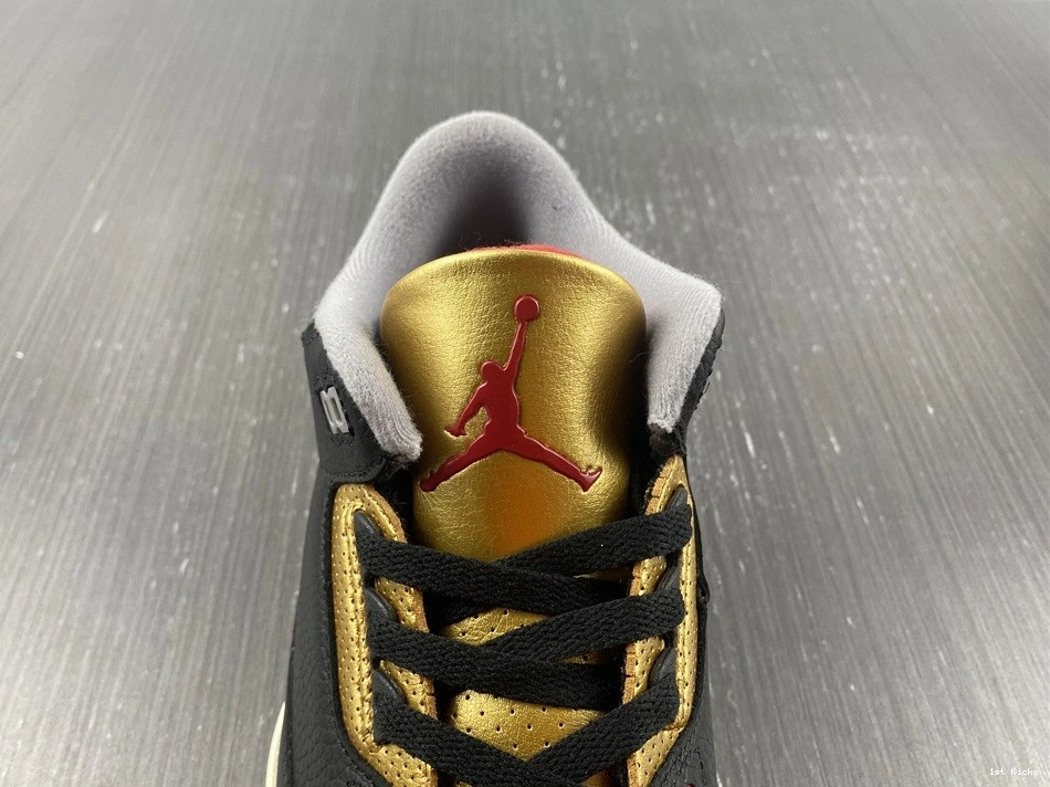 WMNS CK9246-067 Jordan Air Gold 3 Black 0209